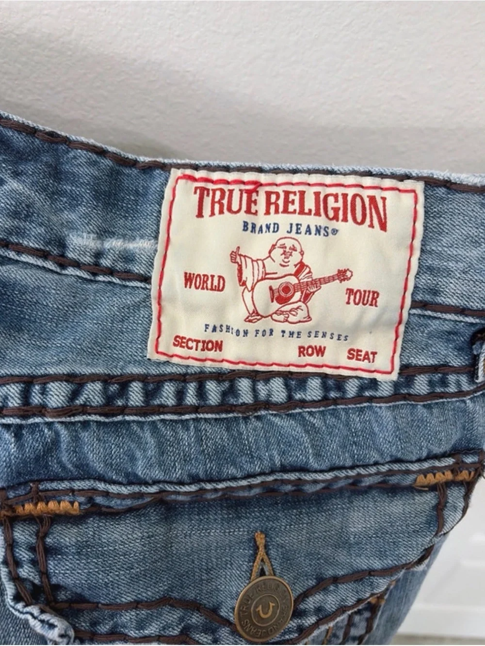 True Religion Ricky Relaxed Straight Jeans